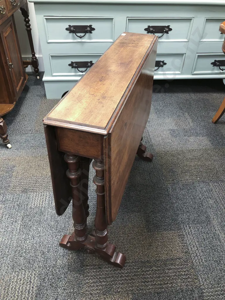 Antique Sutherland Tea Table Image 1++