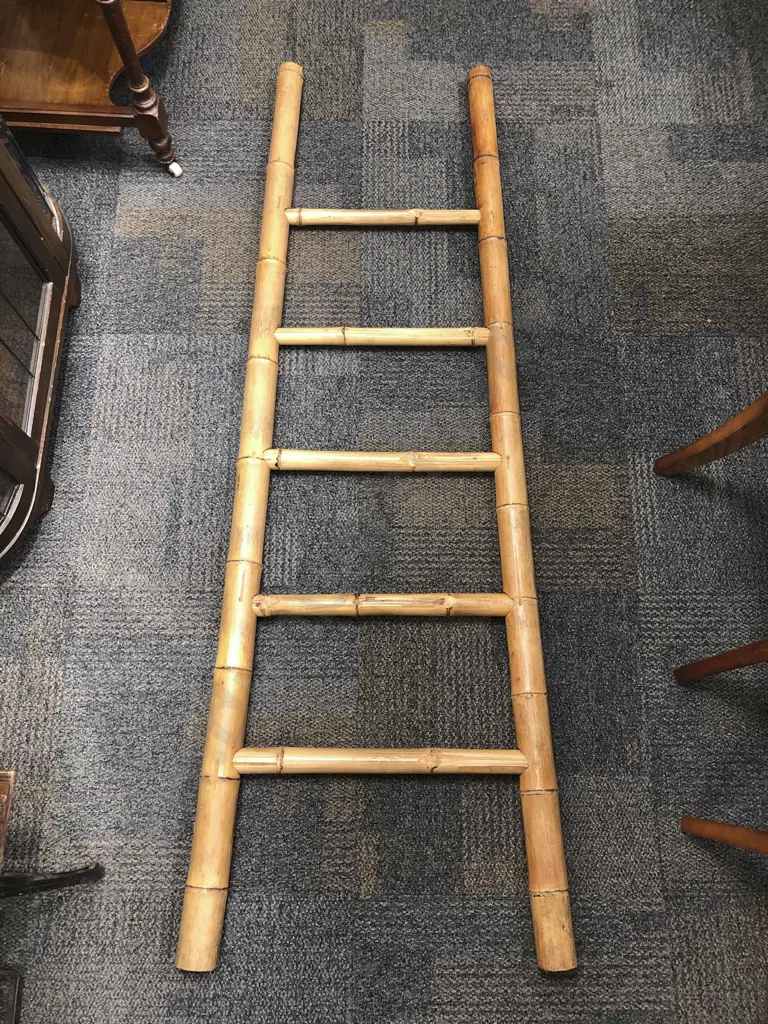 Bamboo Decorative Ladder Image 1++