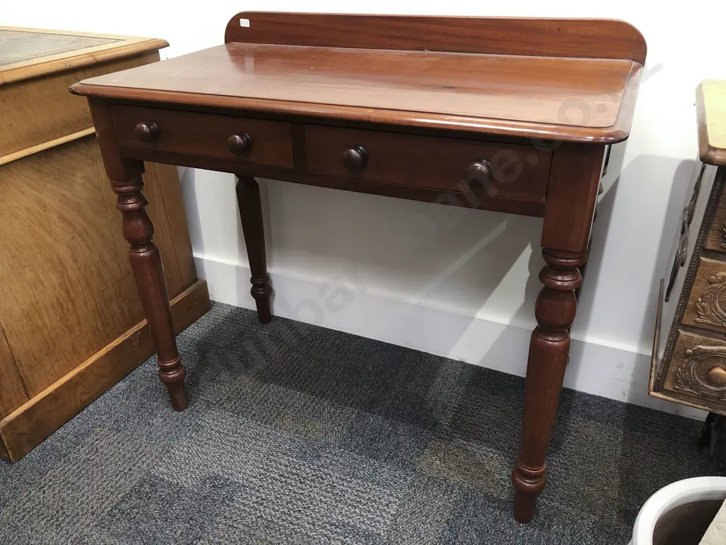 Mahogany Hall Table Image 1++