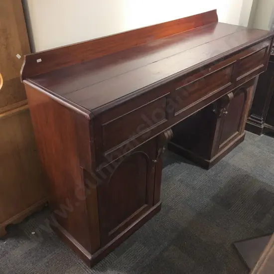 Large Antique Mahogany Secretaire