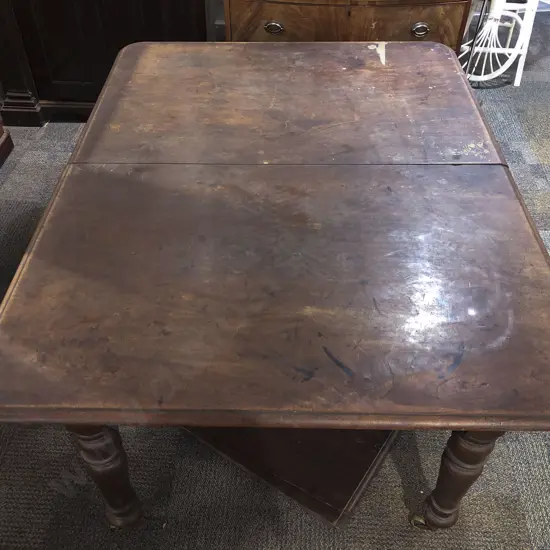 Antique Extension Dining Table (for Restoration)