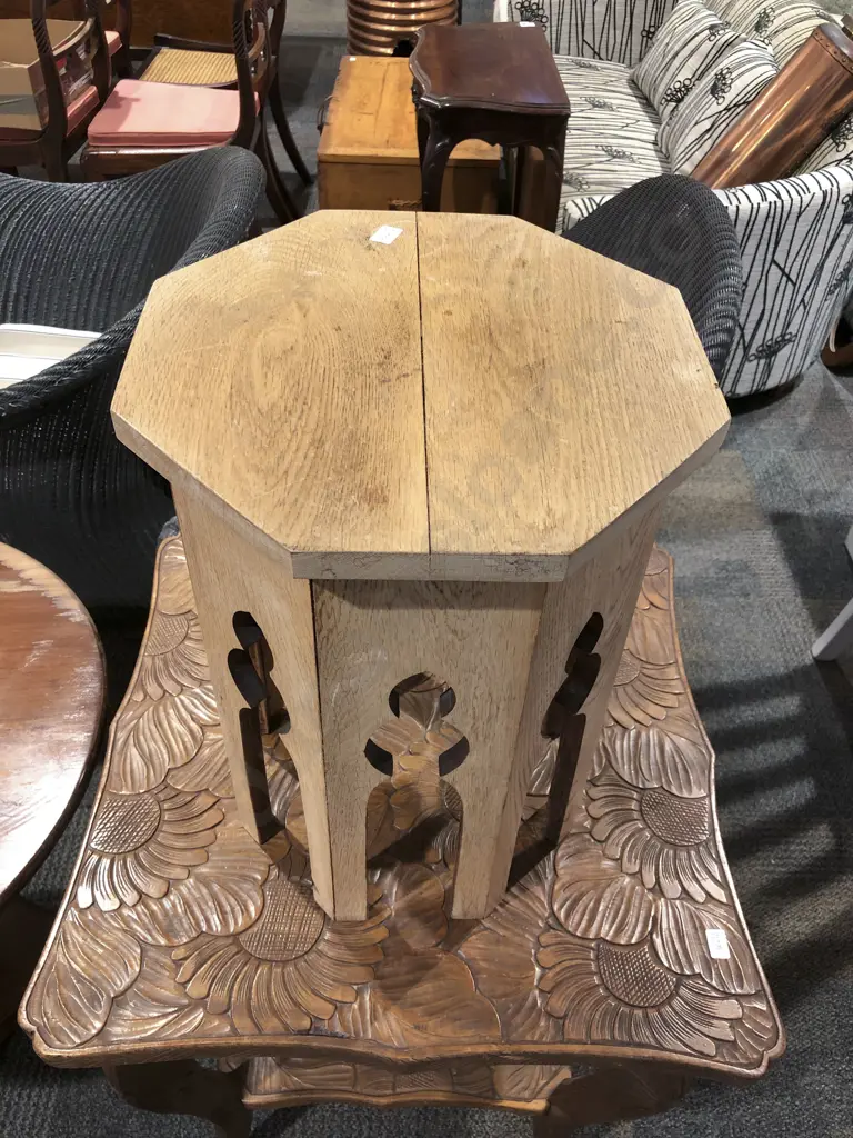 Octagonal Occasional Table Image 1++