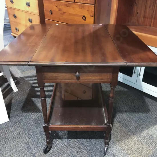 Drop Leaf Tea Trolley