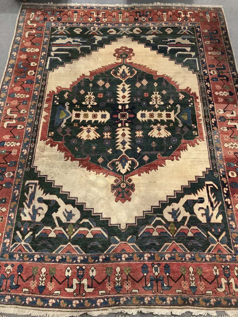 Large Turkish Tribal Floor Rug Image 1++