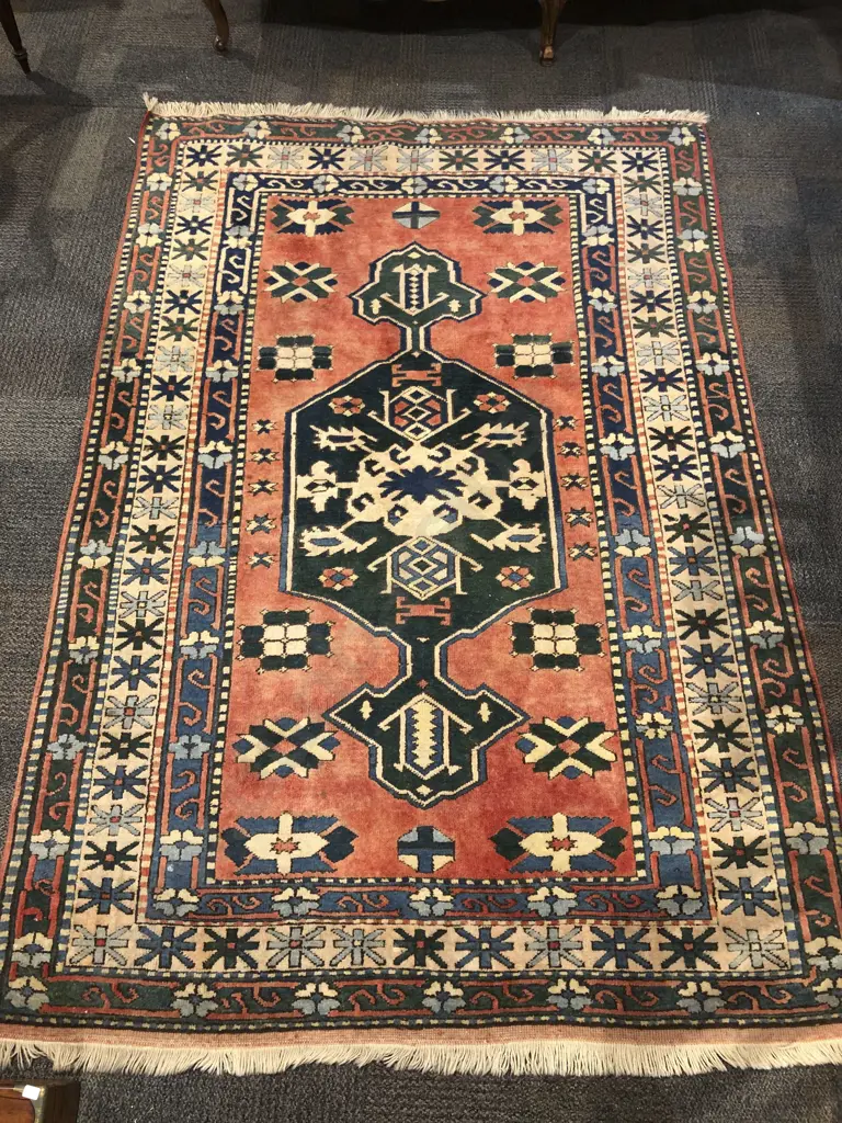 Turkish Tribal Floor Rug Image 1++