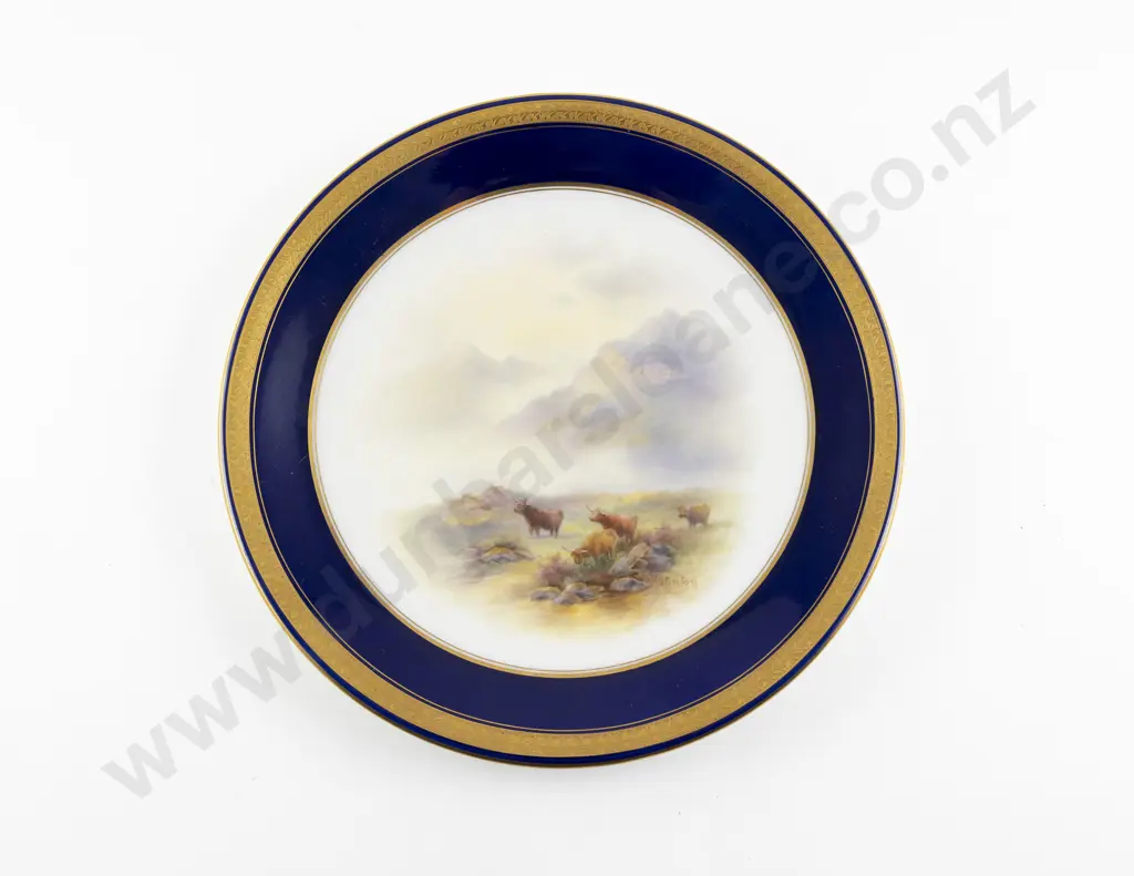Royal Worcester Plate Image 1++