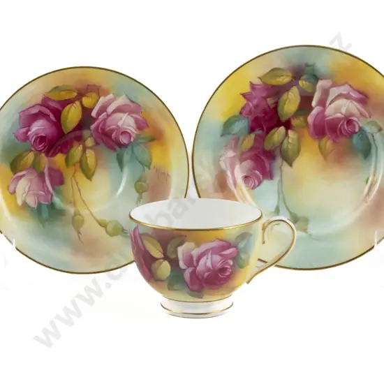 Royal Worcester Tea Cup Saucer and Plate