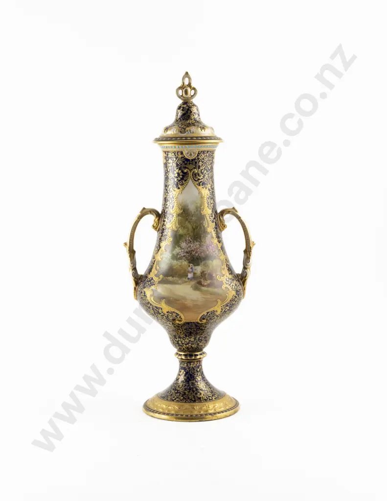 Royal Doulton Vase and Cover Image 1++