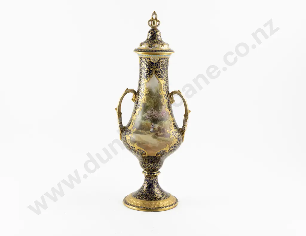 Royal Doulton Vase and Cover Image 1++