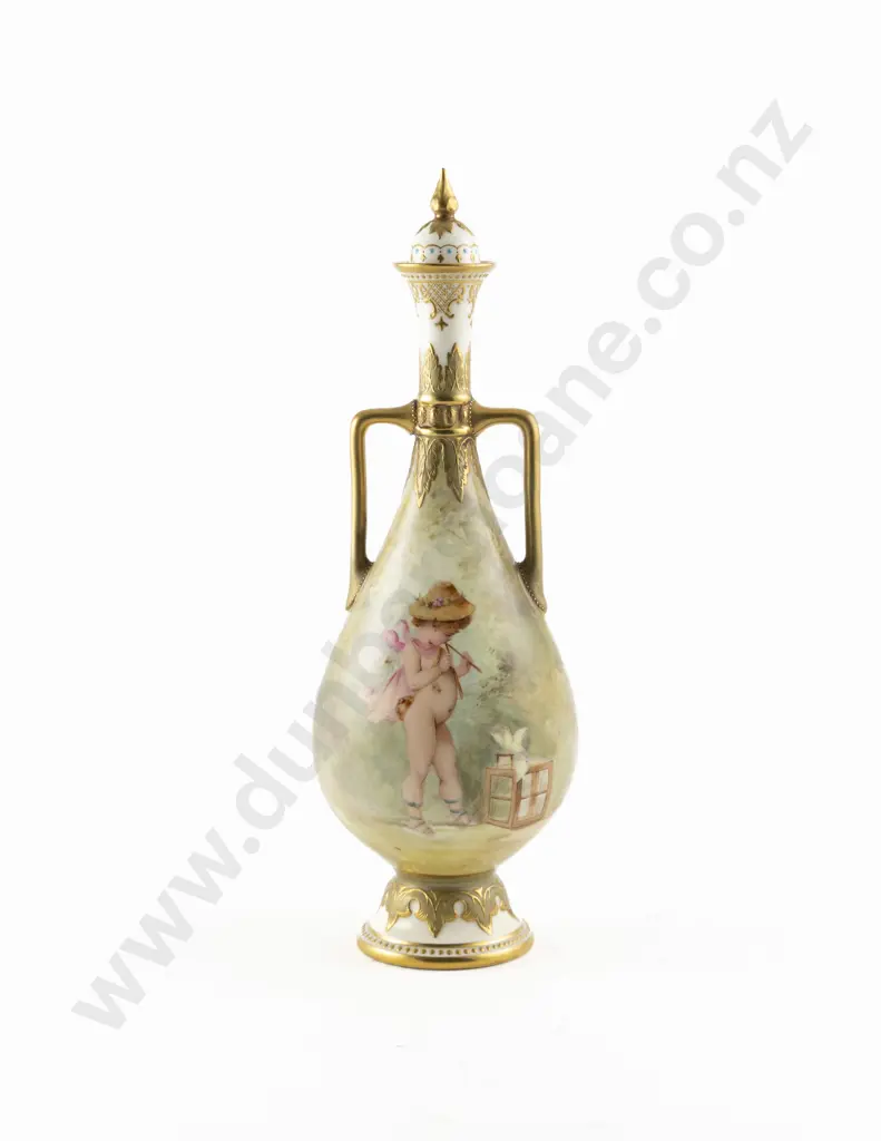 Royal Doulton Vase and Cover Image 1++