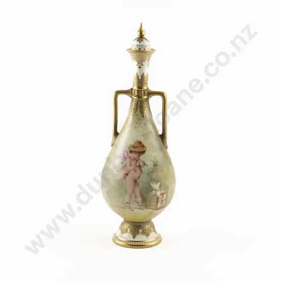 Royal Doulton Vase and Cover