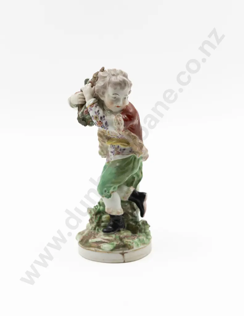 Early C19th Allegorical Derby Porcelain Figure Of Autumn Image 1++