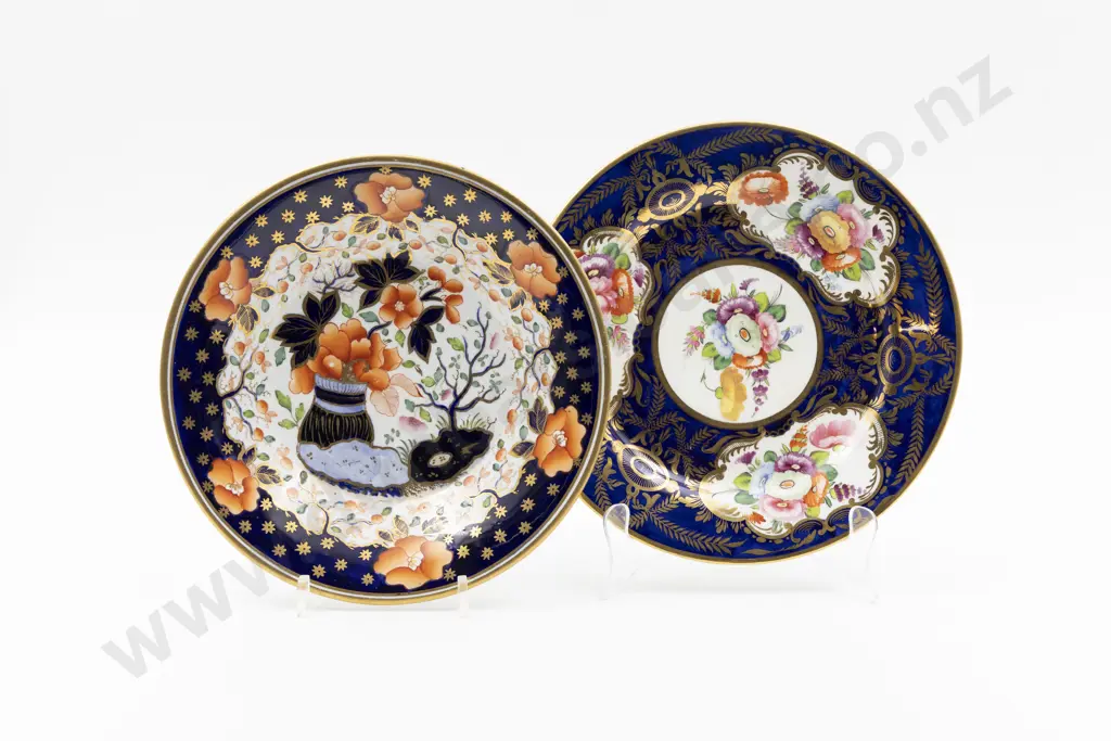 Mid C19th Coalport Plate Image 1++