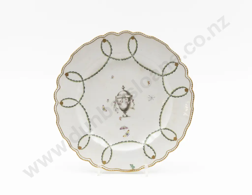 C1760 Chelsea Gold Anchor Mark Plate Image 1++