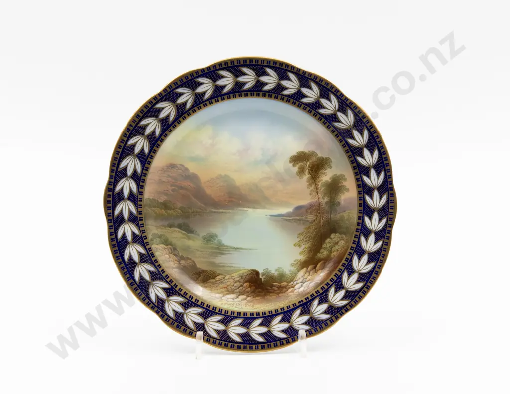 Late C19th Aynsley Plate Image 1++