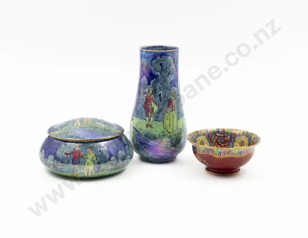 Early C20th Grimwades Byzanta Ware Lustre Vase Image 1++