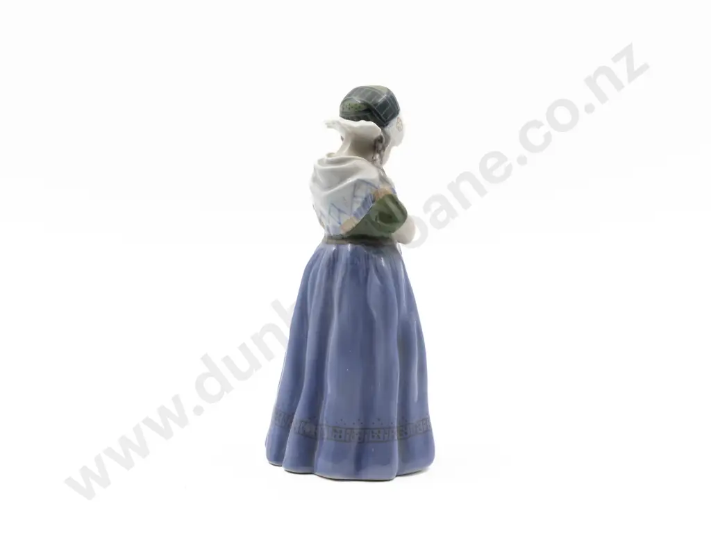 Royal Copenhagen Figure Girl from Bornholm Image 1++