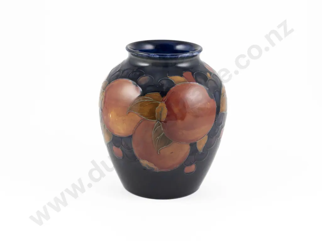 Walter Moorcroft Pomegranates Pattern Ovoid Vase Image 1++
