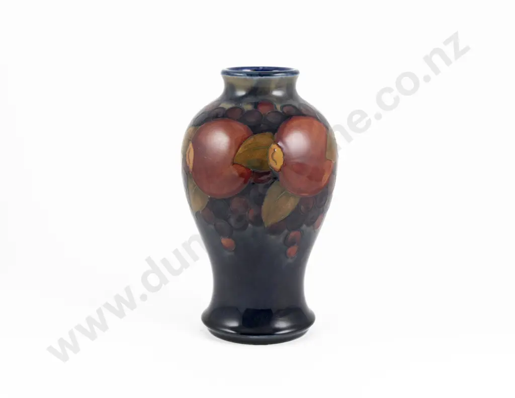 William Moorcroft Pomegranates Pattern Vase Image 1++