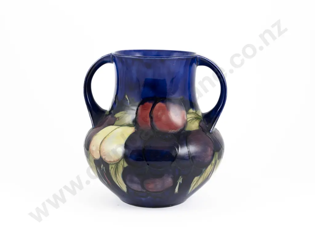 William Moorcroft Wisteria Pattern Vase Image 1++