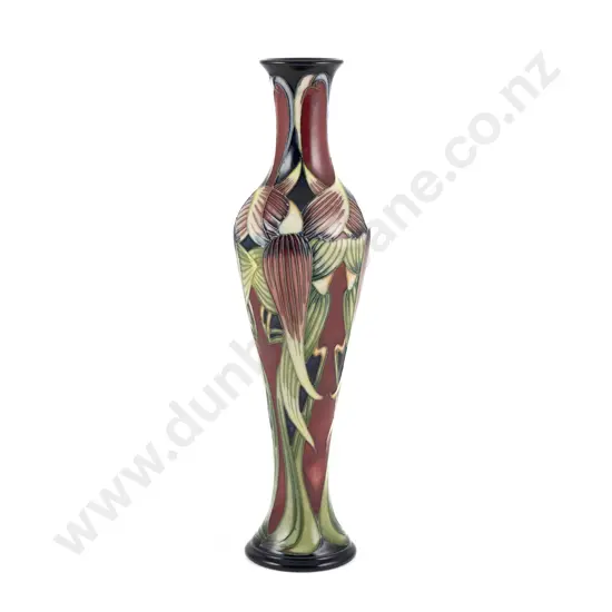 Modern Moorcroft Trinity Pattern Vase Designed By Philip Gibson
