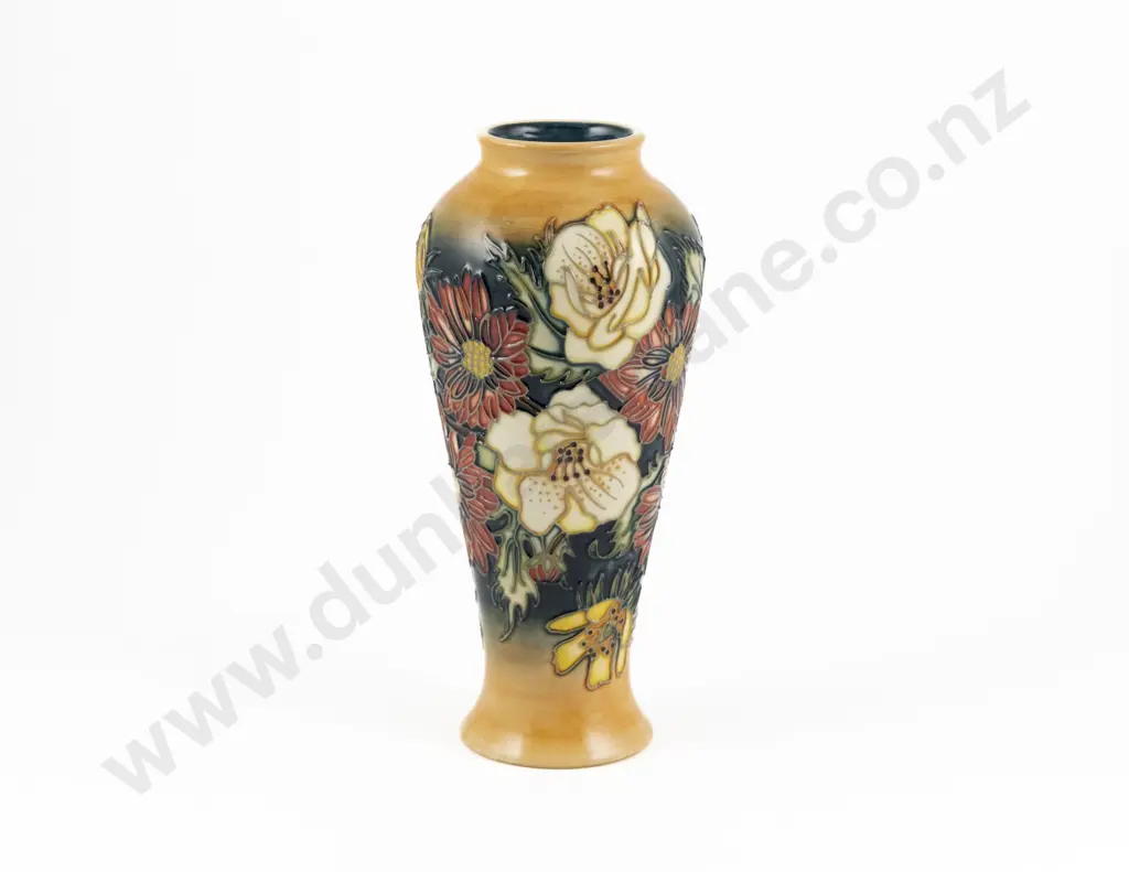 Modern Moorcroft Victoriana Pattern Vase Designed By Emma Bossons Image 1++