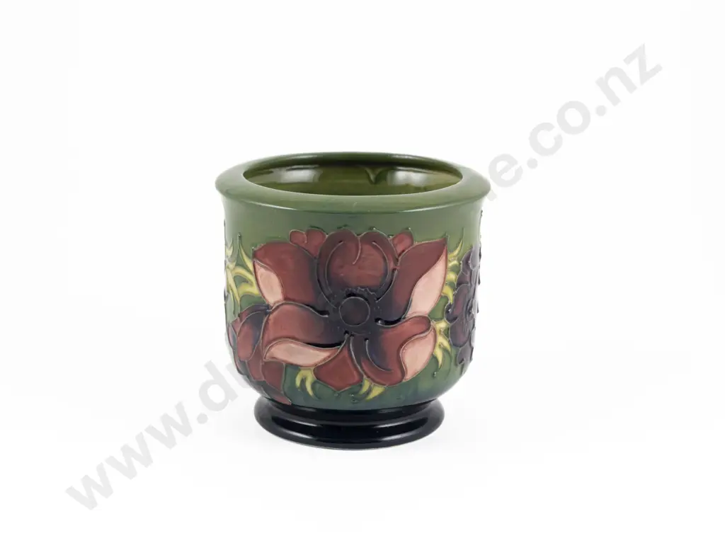 Walter Moorcroft Anemone Pattern Planter Image 1++