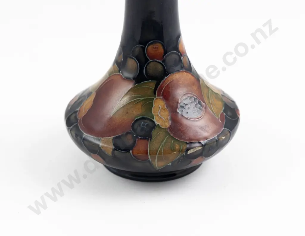 William Moorcroft Pomegranates Pattern Bottle Vase Image 1++