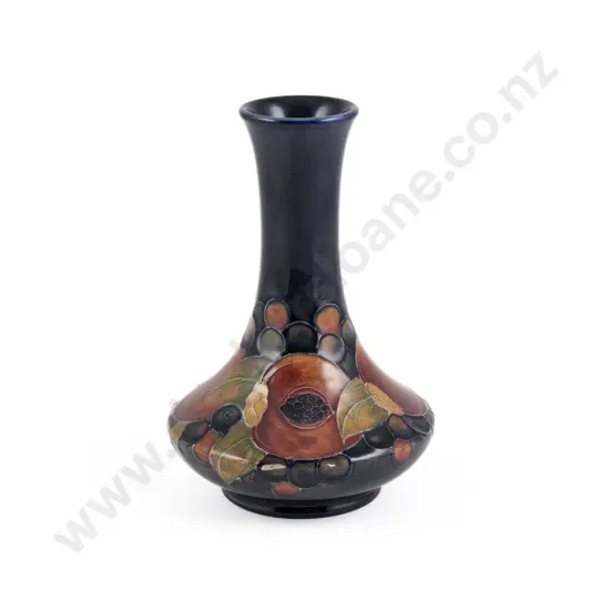 William Moorcroft Pomegranates Pattern Bottle Vase