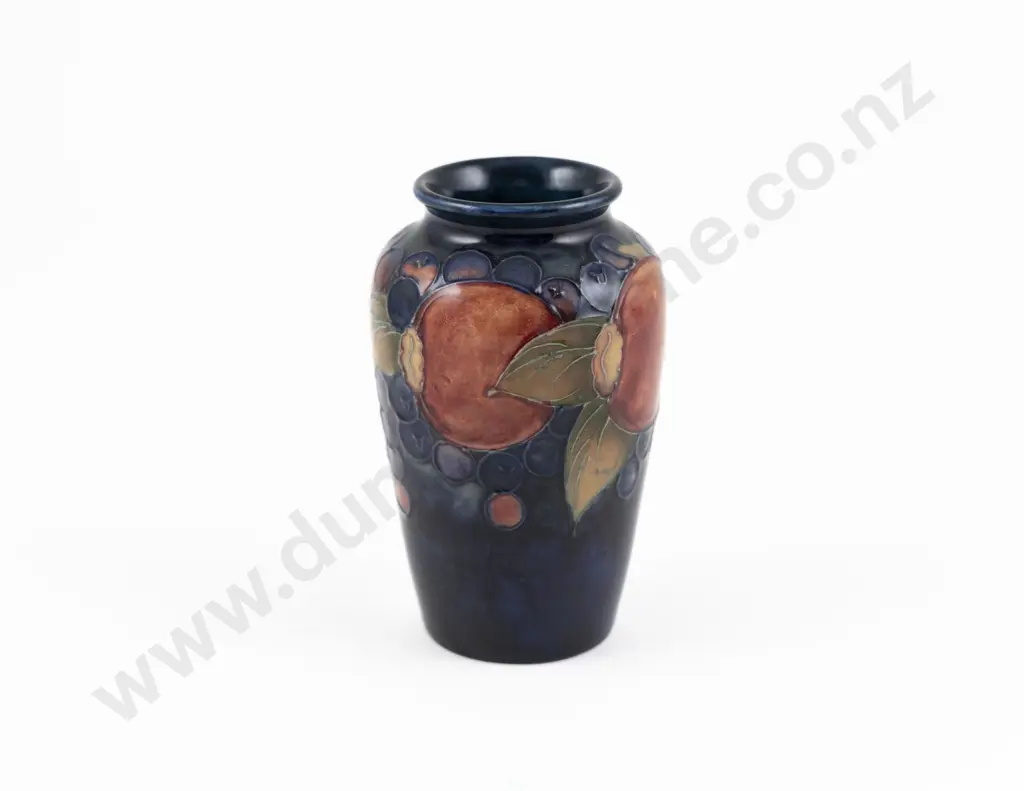 William Moorcroft Pomegranates Pattern Ovoid Vase Image 1++