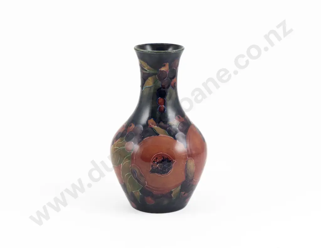 William Moorcroft Pomegranates Pattern Vase Image 1++