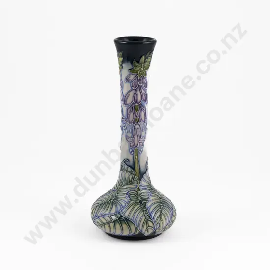 Modern Moorcroft Sea Drift Pattern Vase Designed By Rachel Bishop