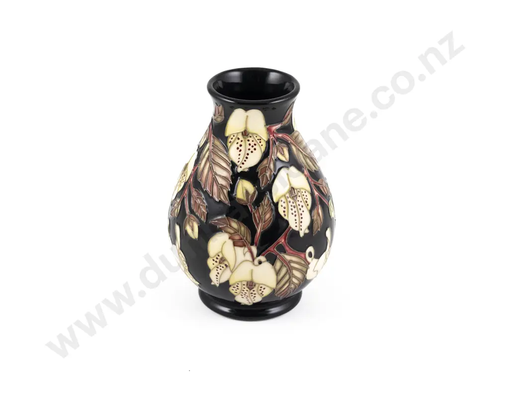 Modern Moorcroft Mountain Gold Pattern Vase Image 1++