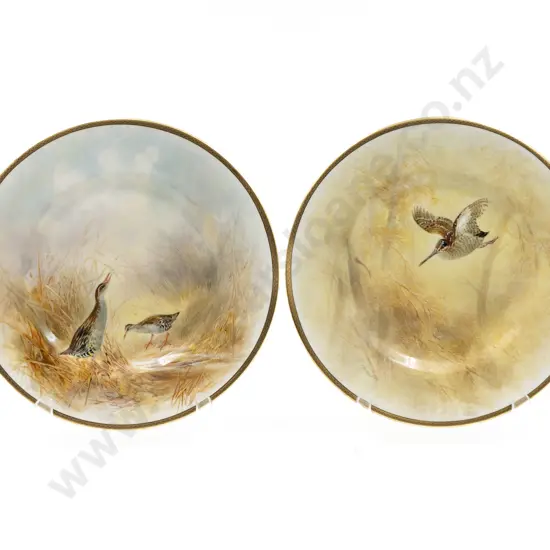 Pair Royal Doulton Cabinet Plates