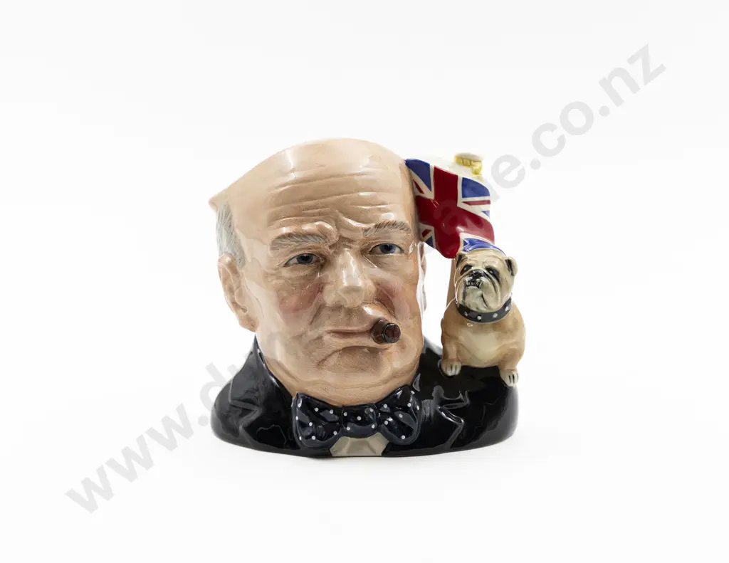 Royal Doulton Large Size Winston Churchill Character Jug Image 1++