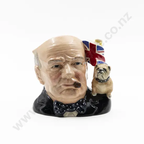 Royal Doulton Large Size Winston Churchill Character Jug