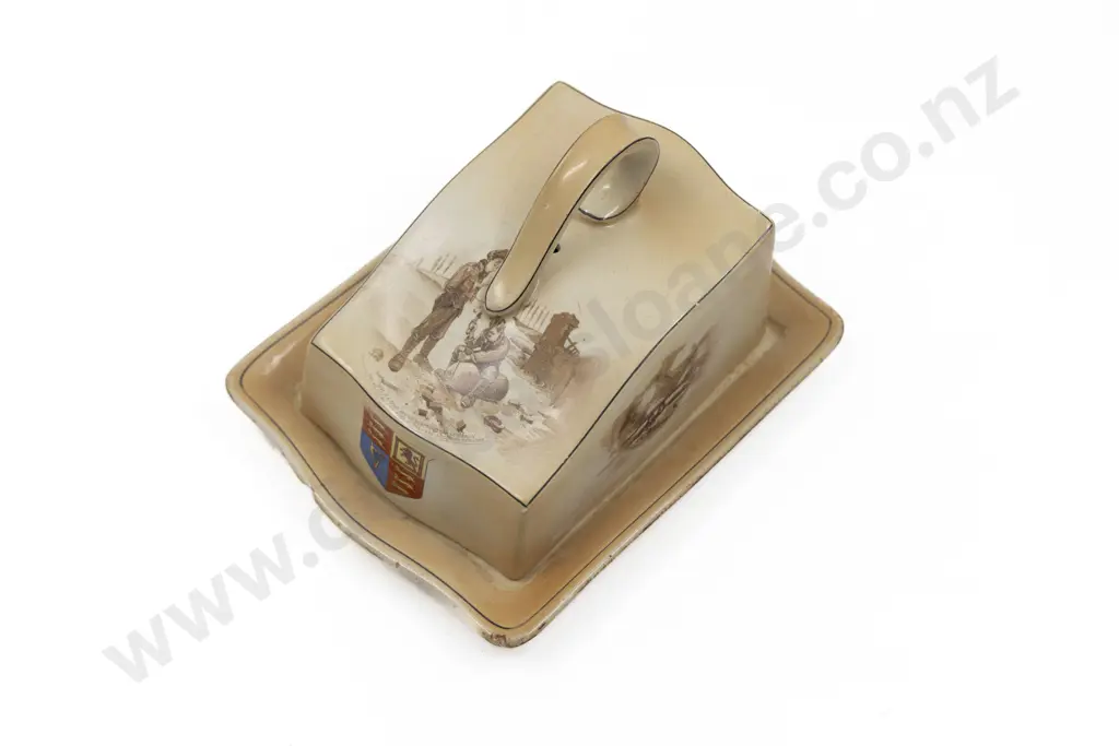 Grimwades WWI Bruce Bairnsfather Old Bill Cheesedish Image 1++