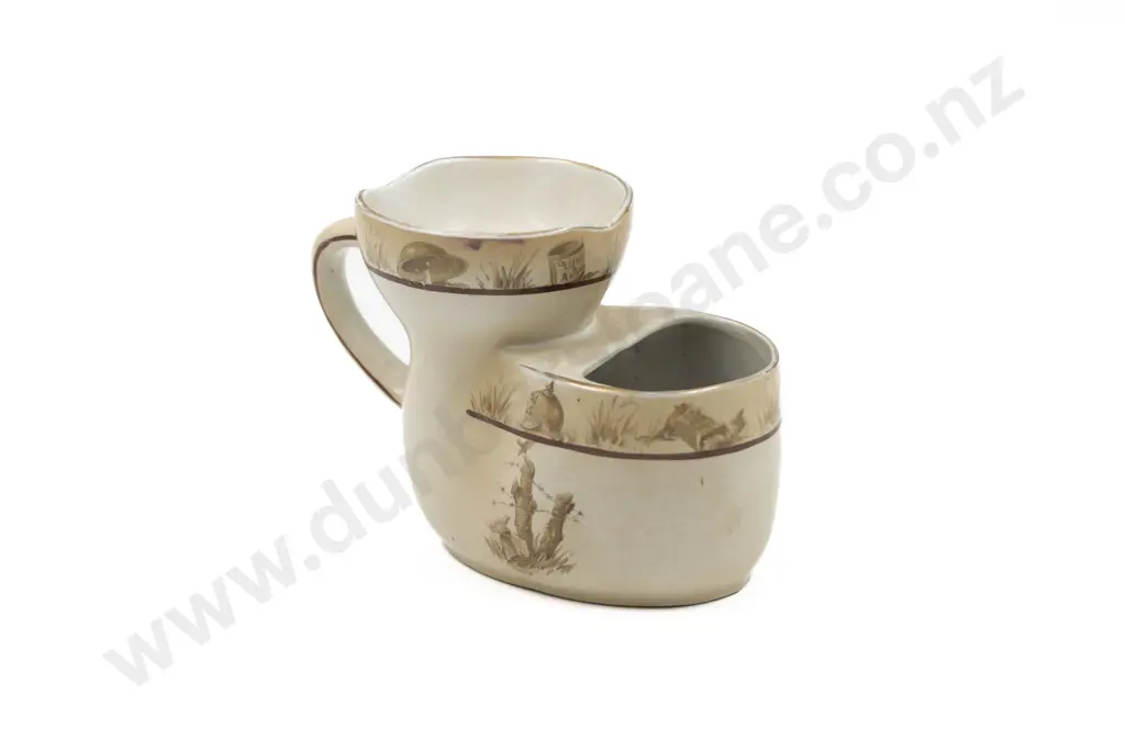 Grimwades WWI Bairnsfather Ware Old Bill Shaving Mug Image 1++