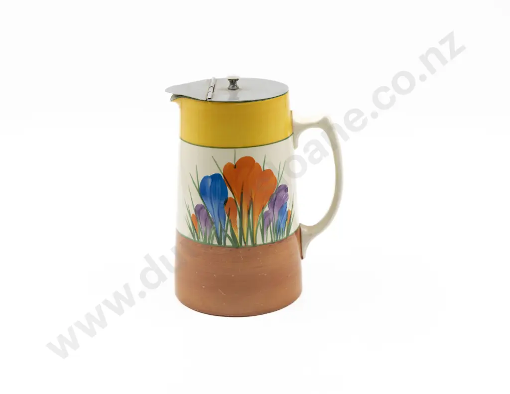Clarice Cliff Bizarre Water Jug Image 1++