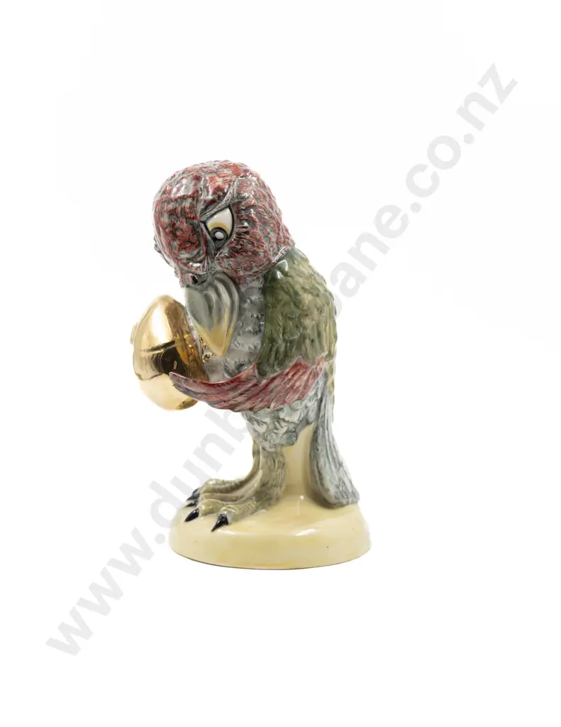Staffordshire Peggy Davis Phoenix Series Grotesque Bird with Golden Egg Image 1++