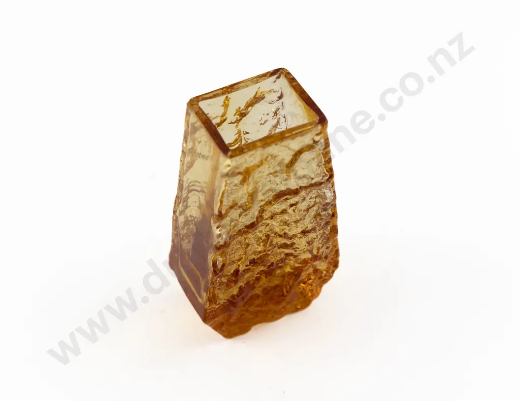 Geoffrey Baxter for Whitefriars Coffin Bark Vase Image 1++