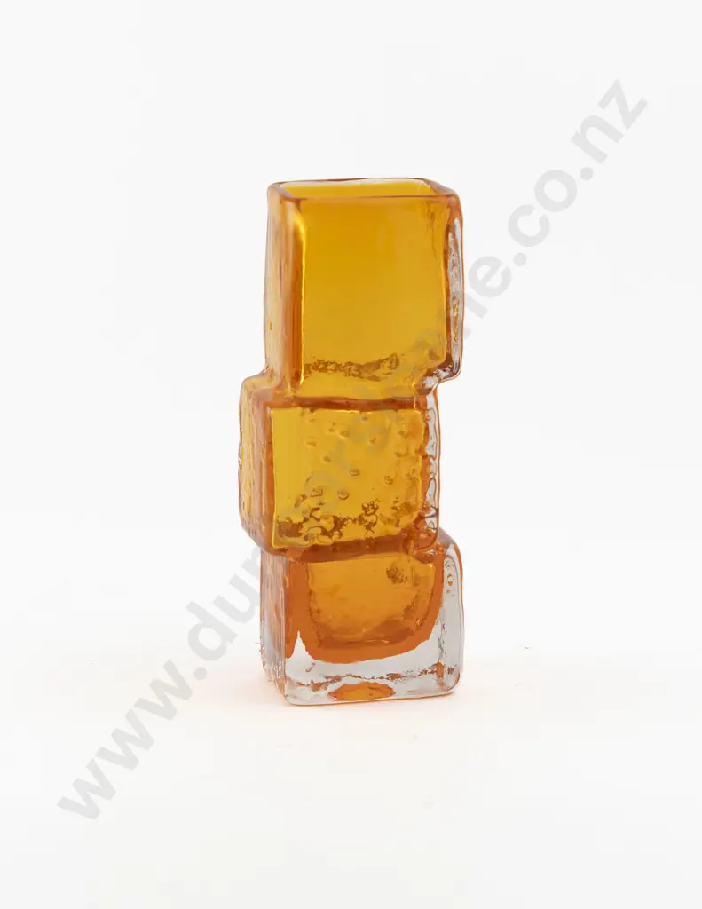 Whitefriars Drunken Bricklayer Tangerine Vase Image 1++