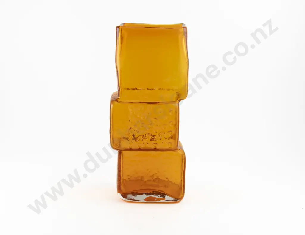 Whitefriars Drunken Bricklayer Tangerine Vase Image 1++