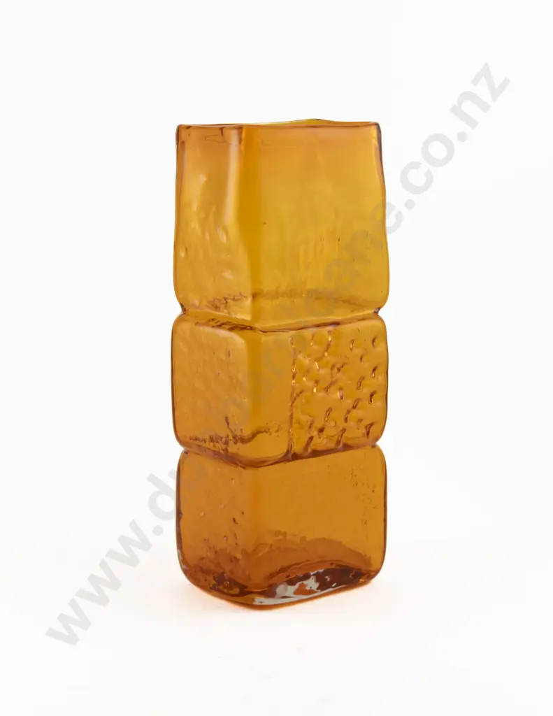 Whitefriars Drunken Bricklayer Tangerine Vase Image 1++