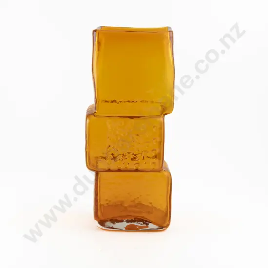 Whitefriars Drunken Bricklayer Tangerine Vase