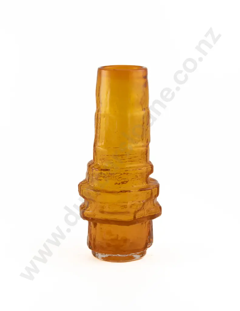 Whitefriars Tangerine Hooped Vase Image 1++