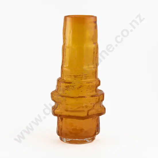 Whitefriars Tangerine Hooped Vase