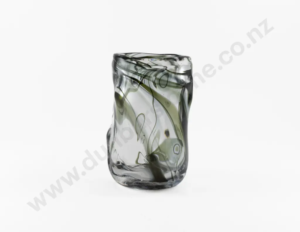 Whitefriars Knobbly Cased Glass Vase Image 1++