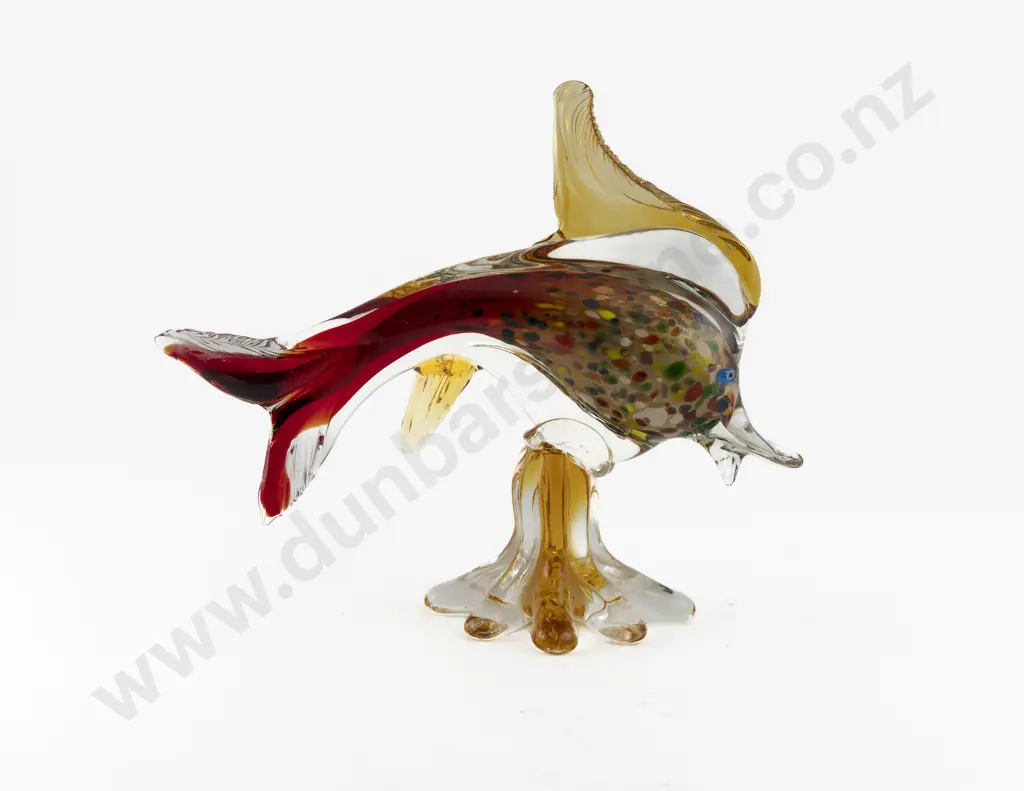 Vintage Murano Glass Fish Image 1++