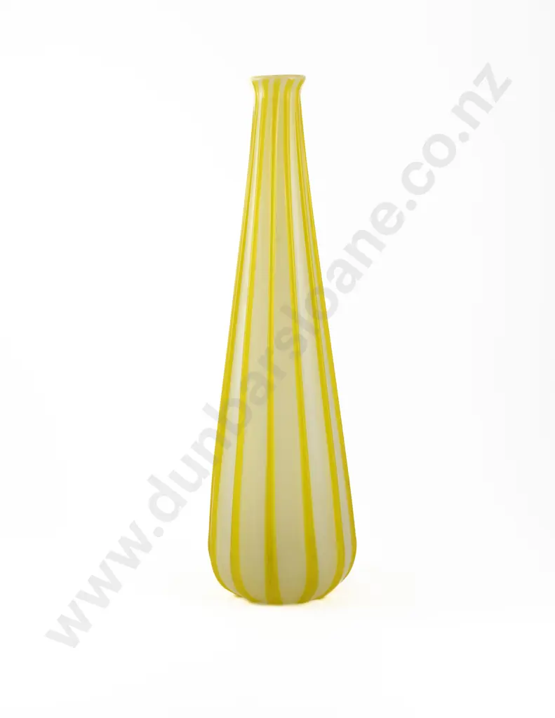 Large Murano Art Glass Vase Image 1++